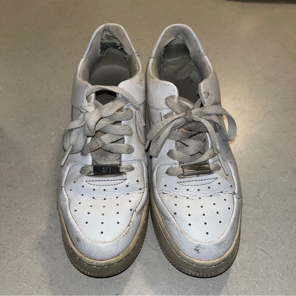 Used Nike Air Force 1 with platform